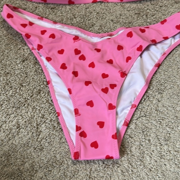Victoria Secret PINK  Heart Bikini NWOT size XL - Picture 3 of 7